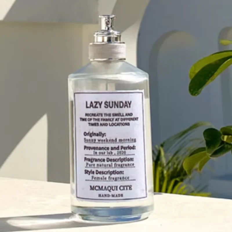 Lazy Weekend Series Perfume Woman's Luxury French Brand Unisex Mixed Woody Eau De Toilette Fresh Natural Lasting Beauty Parfum